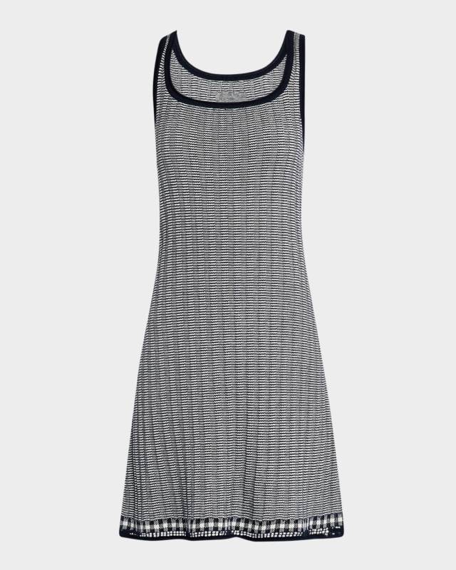 Fine Stripe Tank Dress